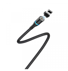 Кабель Borofone BU16 Skill Magnetic USB-A to Lightning 12W 2.4A 1.2м black PLS-00-00062068