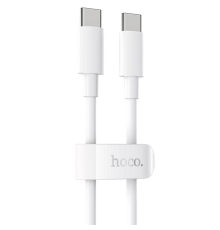 Кабель Hoco X51 Type-C to Type-C 100W 5A 1м white PLS-00-00059148