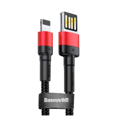 Кабель Baseus Cafule Special Edition USB-A to Lightning 20W 2.4A 1м (CALKLF-G91) black red PLS-00-00051957