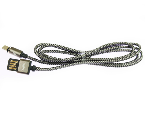 Кабель Remax RC-095i Magnetic USB-A to Lightning 1м gray PLS-00-00016563