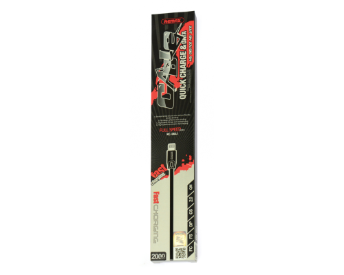 Кабель Remax RC-001i USB-A to Lightning 2м black PLS-00-00015737