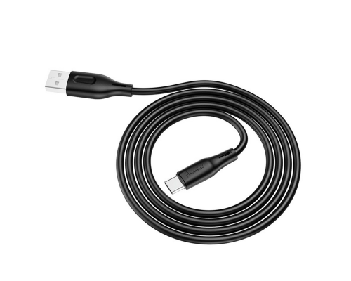 Кабель Avantis AC87t USB-A to Type-C 15W 3A 1м black PLS-00-00091448