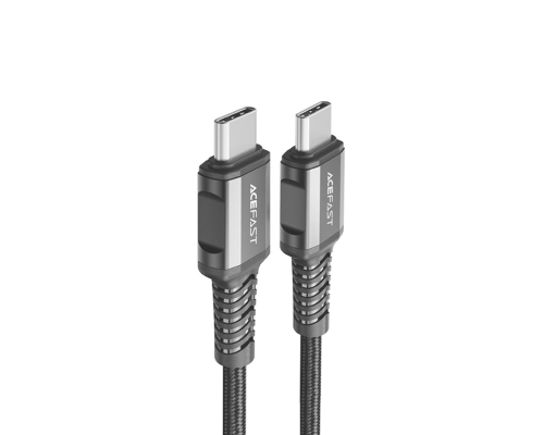 Кабель Acefast C1-03 Type-C to Type-C 60W 1.2м black PLS-00-00101581