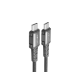 Кабель Acefast C1-03 Type-C to Type-C 60W 1.2м black PLS-00-00101581
