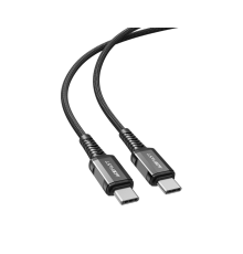 Кабель Acefast C1-03 Type-C to Type-C 60W 1.2м black PLS-00-00101581
