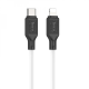 Кабель Hoco X90 Silicone Type-C to Lightning 20W 2.4A 1м white PLS-00-00114867
