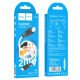 Кабель Hoco X90 Silicone Type-C to Lightning 20W 2.4A 1м white PLS-00-00114867
