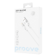 Кабель Proove Soft Silicone USB-A to Lightning 12W 2.4A 1м white PLS-00-00112638