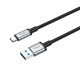 Мультимедійний кабель Hoco US10 USB-A to Type-C3.0 5Gbit/s 0.5м black PLS-00-00135570