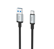 Мультимедійний кабель Hoco US10 USB-A to Type-C3.0 5Gbit/s 0.5м black PLS-00-00135570