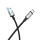 Мультимедійний кабель Hoco US10 USB-A to Type-C3.0 5Gbit/s 0.5м black PLS-00-00135570