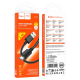 Кабель Hoco X119 USB-A to Micro USB 12W 2.4A 1м black PLS-00-00146894
