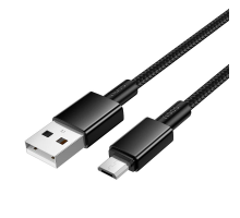 Кабель Hoco X119 USB-A to Micro USB 12W 2.4A 1м black PLS-00-00146894