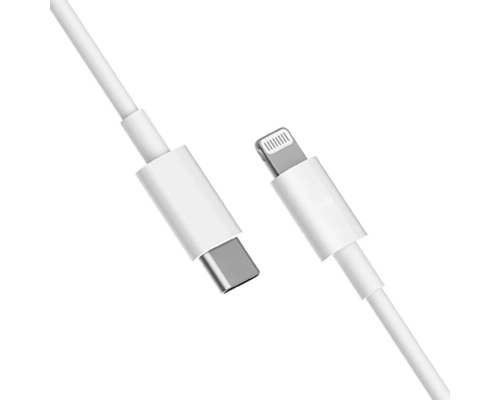 Кабель Xiaomi Mi USB-C to Lightning 3A 1м (Service) white PLS-00-00166212
