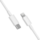 Кабель Xiaomi Mi USB-C to Lightning 3A 1м (Service) white PLS-00-00166212