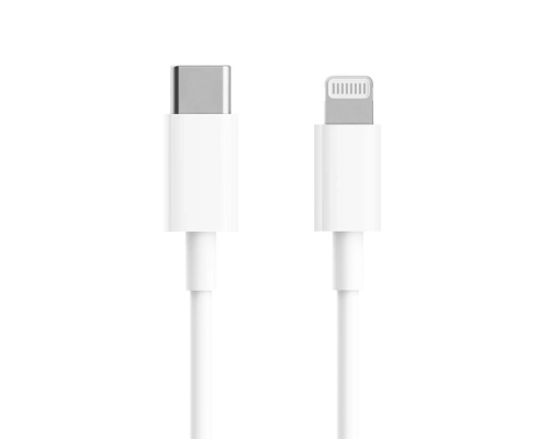 Кабель Xiaomi Mi USB-C to Lightning 3A 1м (Service) white PLS-00-00166212