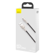 Кабель Baseus Cafule Metal USB-A to Lightning 20W 2.4A 2м (CALJK-B01) black PLS-00-00067237