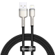 Кабель Baseus Cafule Metal USB-A to Lightning 20W 2.4A 2м (CALJK-B01) black PLS-00-00067237