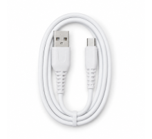 Кабель USB-A to Type-C 1м (тех. пак) white PLS-00-00147973