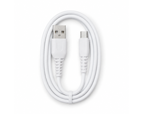 Кабель USB-A to Type-C 1м (тех. пак) white PLS-00-00147973