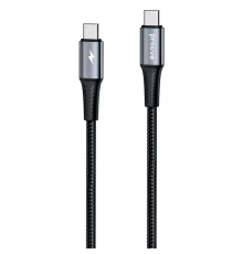 Кабель Proove WireX Type-C to Type-C 100W 5A 1.5м black PLS-00-00149411