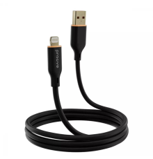 Кабель Proove Jelly Silicone USB-A to Lightning 12W 2.4A 1м black PLS-00-00134481
