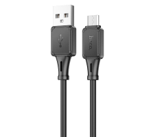 Кабель Hoco X101 USB-A to Micro USB 12W 2.4A 1м black PLS-00-00141102