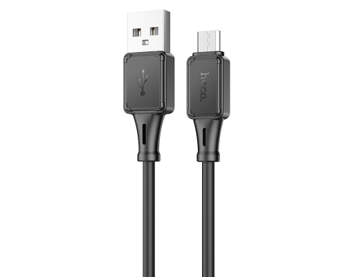 Кабель Hoco X101 USB-A to Micro USB 12W 2.4A 1м black PLS-00-00141102