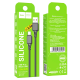 Кабель Hoco X101 USB-A to Micro USB 12W 2.4A 1м black PLS-00-00141102