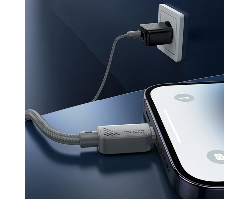 Кабель Hoco X113 Beneficio USB-A to Type-C 15W 3A 1м black PLS-00-00139258