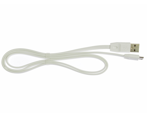 Кабель Remax RC-001м USB-A to Micro USB 1м white PLS-00-00016546