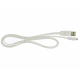 Кабель Remax RC-001м USB-A to Micro USB 1м white PLS-00-00016546