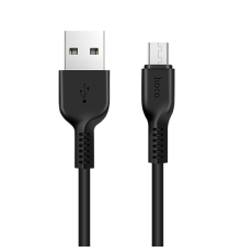 Кабель Hoco X20 Flash USB-A to Micro USB 12W 2.4A 3м black PLS-00-00055495