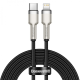 Кабель Baseus Cafule Metal Type-C to Lightning 20W 2.4A 2м (CATLJK-B01) black PLS-00-00061035