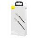 Кабель Baseus Cafule Metal Type-C to Lightning 20W 2.4A 2м (CATLJK-B01) black PLS-00-00061035