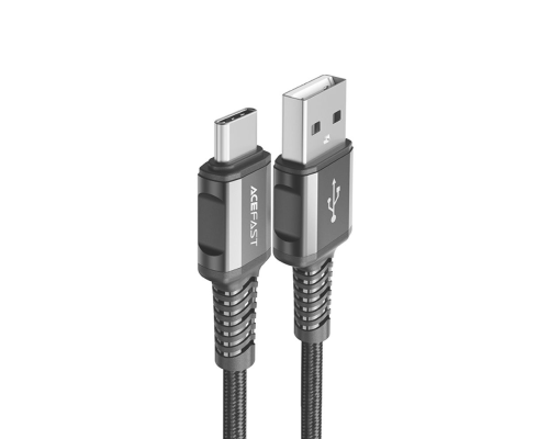 Кабель Acefast C1-04 USB-A to Type-C 15W 3A 1.2м black PLS-00-00101582