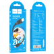 Кабель Hoco X90 Silicone Type-C to Lightning 20W 2.4A 1м black PLS-00-00114868