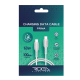 Кабель Ridea RC-M221 Prima Type-C to Type-C 60W 3A 1м white PLS-00-00104448