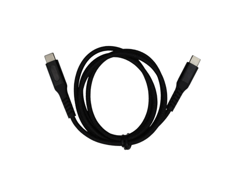 Кабель Monoko UC423 with LED screen 60W Type-C to Type-C 3A 1м black PLS-00-00121084
