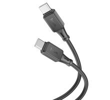 Кабель Hoco X101 Type-C to Type-C 60W 3A 1м black PLS-00-00137817