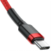 Кабель Baseus Cafule Type-C to Type-C 60W 3A 1м (CATKLF-G09) red PLS-00-00079845