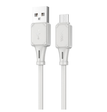 Кабель Hoco X101 USB-A to Micro USB 12W 2.4A 1м gray PLS-00-00141103