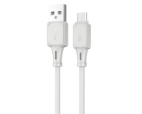 Кабель Hoco X101 USB-A to Micro USB 12W 2.4A 1м gray PLS-00-00141103