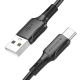 Кабель Borofone BX80 USB-A to Type-C 2.4A 1м black PLS-00-00128720