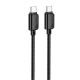 Кабель Hoco X113 Beneficio Type-C to Type-C 60W 3A 1м black PLS-00-00139275