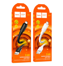 Кабель Hoco X84 USB-A to Micro USB 12W 2.4A 1м white PLS-00-00097630