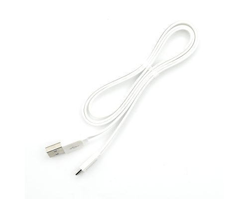 Кабель Remax RC-015м USB-A to Micro USB 1м white PLS-00-00028905