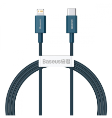 Кабель Baseus Superior Series Fast Charging Type-C to Lightning 20W 2.4A 1м blue PLS-00-00073900