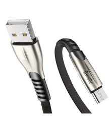 Кабель Avantis AC60m Zinc Alloy USB-A to Micro USB 12W 2.4A 1м black PLS-00-00091462