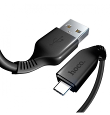 Кабель Hoco X20 Flash USB-A to Type-C 1м black PLS-00-00050468
